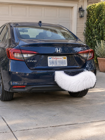 All White | Wagride tail rear of a navy Honda Civic