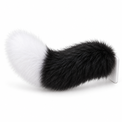 Black & White | Wagride tail on white background